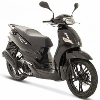 tenerife motos-Peugeot Tweet 125cc negra